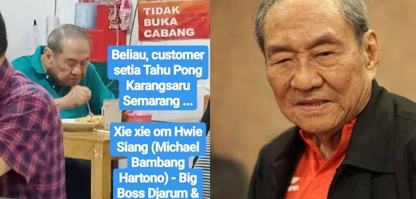 Michael Bambang Hartono, potret orang kaya yang viral makan di warung sederhana