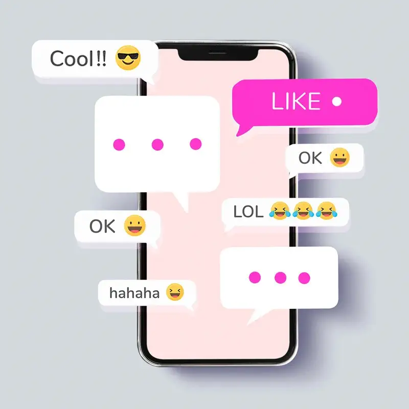 Chatting menggunakan emoji